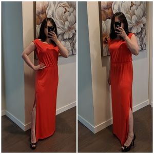 H&M Sleeveless Long Dress with Slit on Both Sides